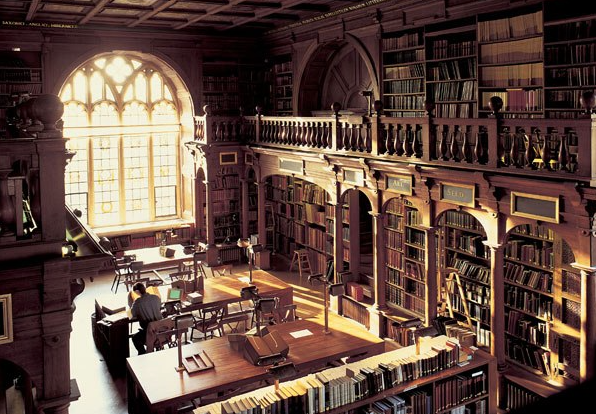 beautiful libraries: Bodleian Library, University of Oxford, Oxford, UK. Goodreads.
