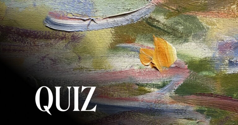 Guess the painter by the detail!
