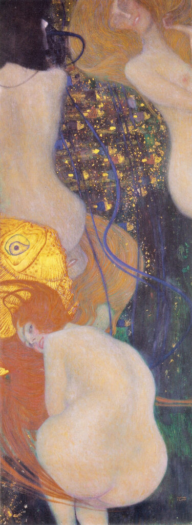 gustav klimt: Gustav Klimt, Goldfish, 1901-1902, Kunstmuseum Solothurn, Solothurn, Switzerland.
