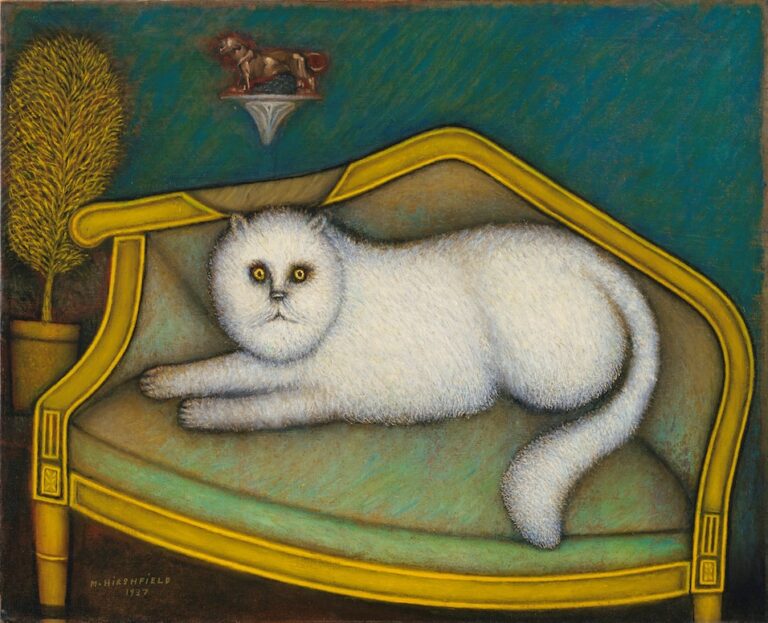 morris hirshfield: Morris Hirshfield, Angora Cat, 1937-39, Museum of Modern Art, New York.
