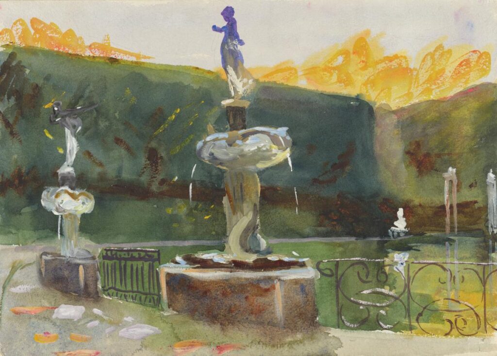 Emily Sargent: Emily Sargent, Boboli Gardens, 1908. Tate Britain. Museum Website.
