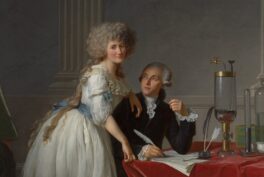 Jacques Louis David, Antoine Laurent Lavoisier and Marie Anne Lavoisier,