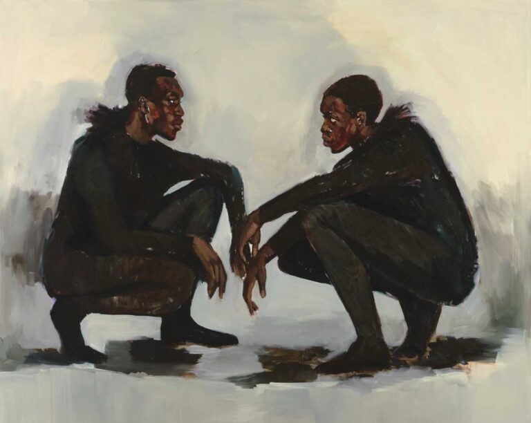 Yiadom-Boakye painting: Lynette Yiadom-Boakye, No Need Of Speech, 2018, Carnegie Museum of Art, Pittsburgh, PA, USA. Tate.
