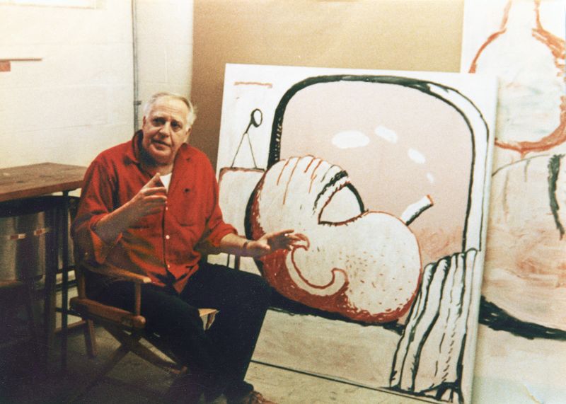 Philip Guston: Philip Guston. Photo by Barbara Sproul.
