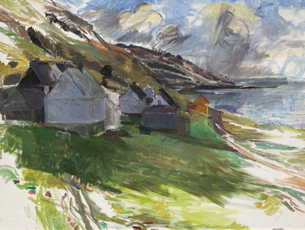 Ruth Smith: Ruth Smith, Nes, 1956, Listasavn Føroya, Tórshavn, Faroe Islands
