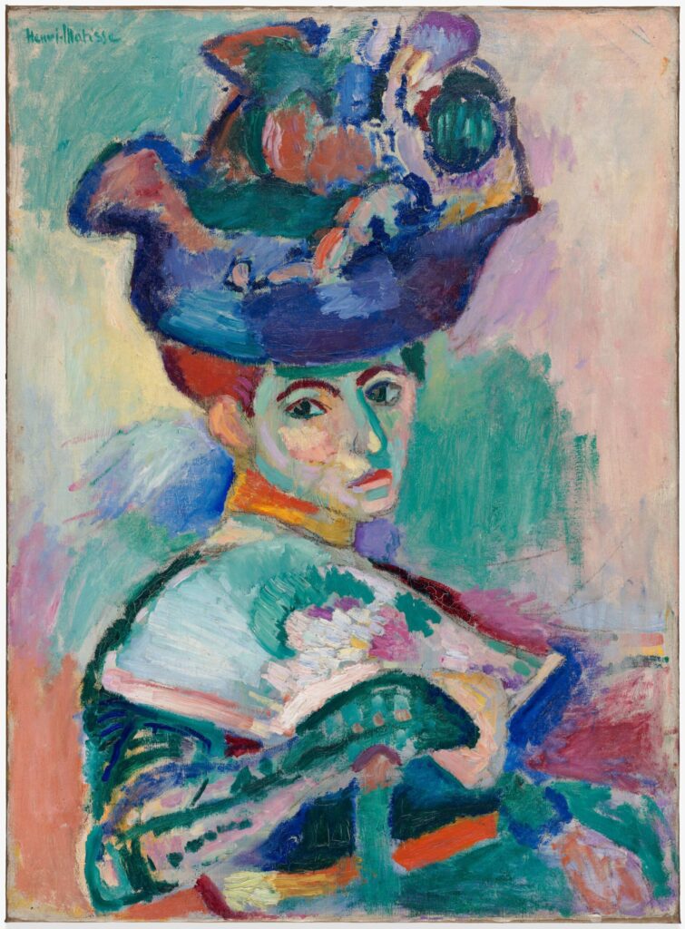 expressionist artists to know: 5 Expressionist Artists You Should Know: Henri Matisse, Woman with a Hat, 1905, San Francisco Museum of Modern Art, San Francisco, CA, USA.
