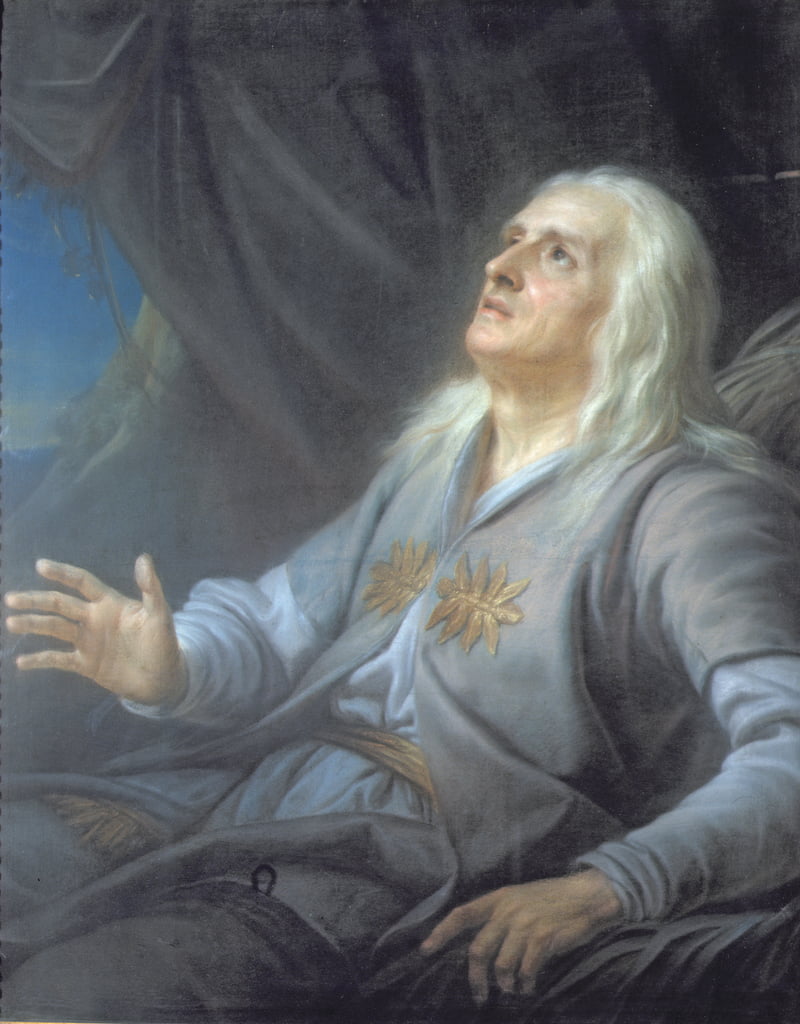 Adélaïde Labille-Guiard: Adélaïde Labille-Guiard, Portrait of the Actor Brizard in the Role of King Lear, 1783, Odéon-Théâtre de l’Europe, Paris, France.
