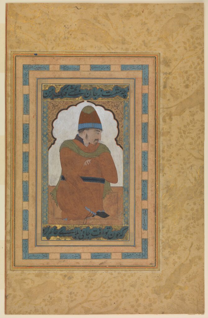 all the beauty in the world: Portrait of a Dervish, Attributed to Present-day Uzbekistan, Bukhara, 16th century, Metropolitan Museum of Art, New York City, NY, USA.

