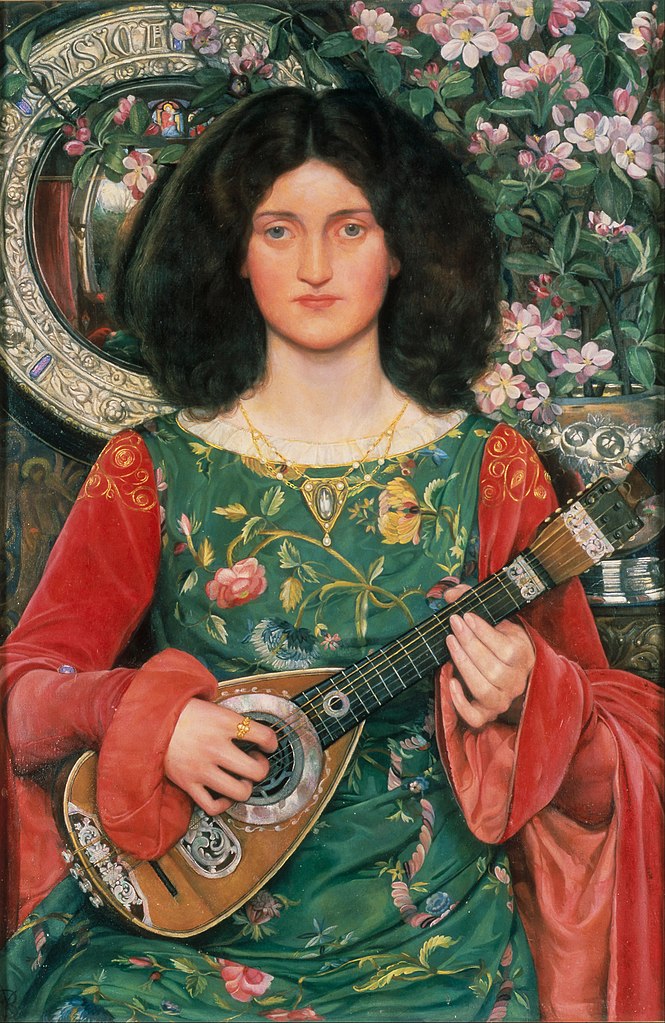 Victorian Radicals: Kate Elizabeth Bunce, Musica (Melody), 1895-1897, Birmingham Museum and Art Gallery, Birmingham, UK.
