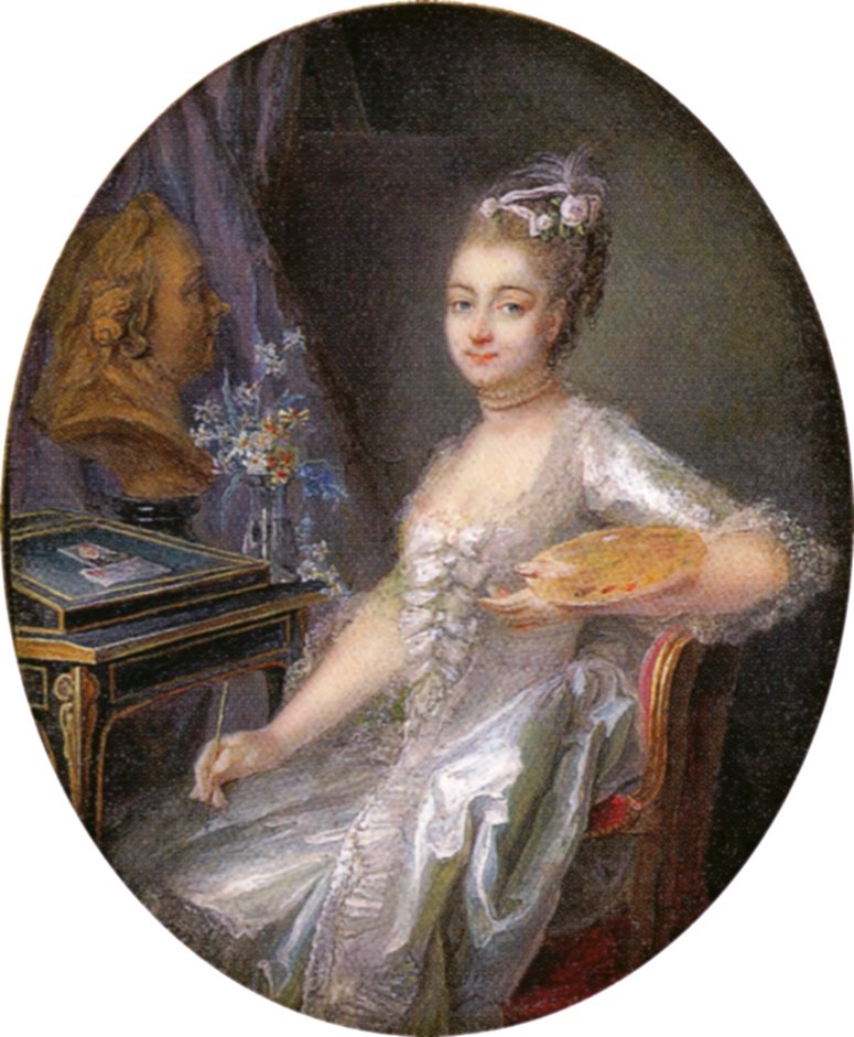 Adélaïde Labille-Guiard: Adélaïde Labille-Guiard, Self-Portrait, 1774, Bomann Museum, Celle, Germany.
