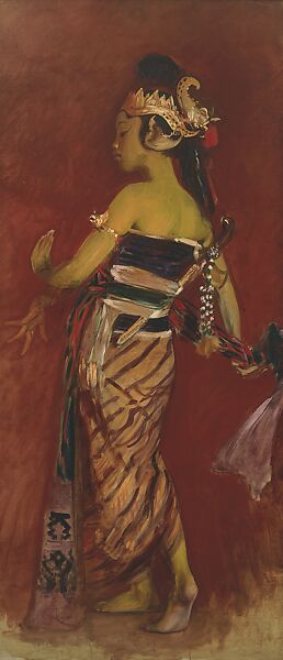 sargent and fashion: John Singer Sargent, A Javanese Dancing Girl, 1889, private collection.
