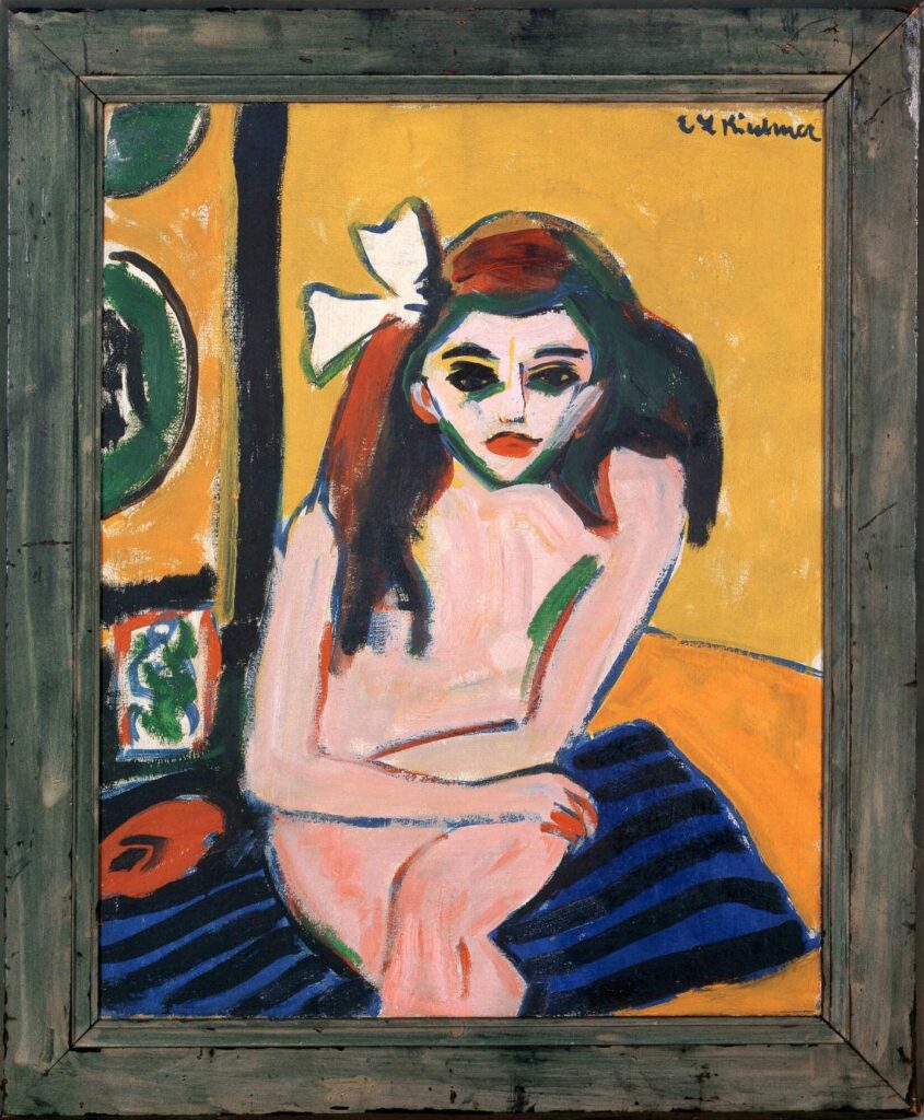 expressionist artists to know: 5 Expressionist Artists You Should Know: Ernst Ludwig Kirchner, Marzella, 1909-1910, Moderna Museet, Stockholm, Sweden.
