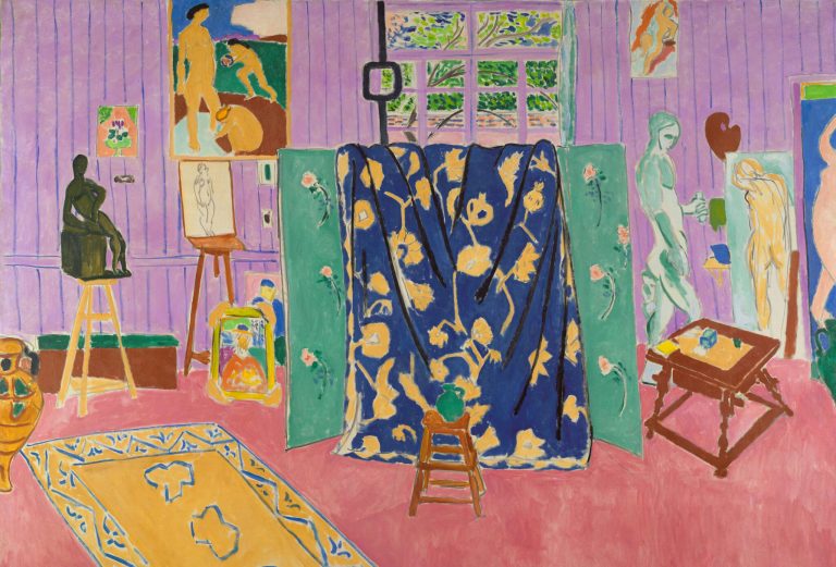 Fauvism: Henri Matisse, The Studio (The Pink Studio), 1911, Pushkin Museum of Fine Arts, Moscow, Russia. Detail.
