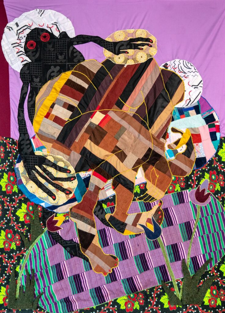 Basil Kincaid: Basil Kincaid, Lullaby, 2021, quilt, Kavi Gupta Gallery, Chicago, IL, USA.
