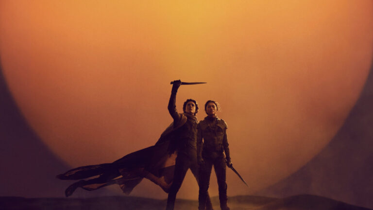 Wojtek Siudmak: Detail of promotional poster for Dune: Part Two (2024) directed by Denis Villeneuve. FACT.
