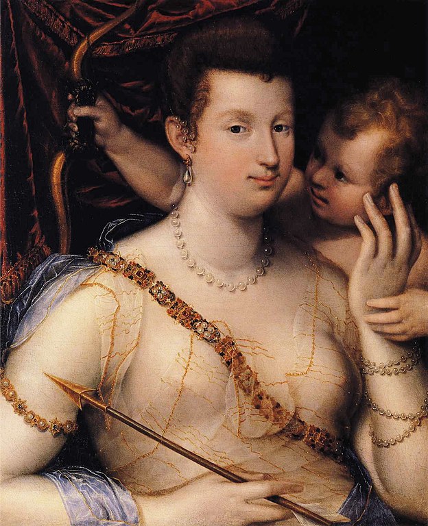 how to be a renaissance woman: Lavinia Fontana, Portrait of Isabella Ruini as Venus, 1592, Musée des Beaux-Arts, Rouen, France.
