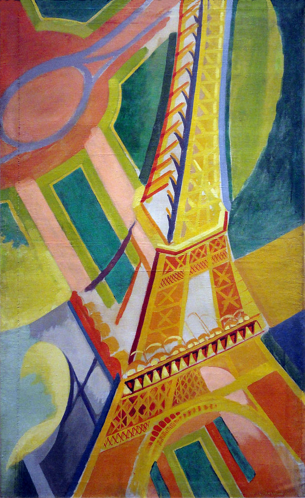 Sonia Robert Delaunay: Robert Delaunay, Tour Eiffel, 1926, Musée d’Art Moderne, Paris, France.
