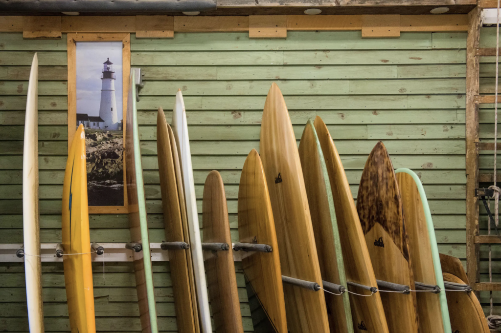 Accidentally Wes Anderson: Grain Surfboards. York, Maine. C.2005. Photo Credit: Accidentally Wes Anderson.
