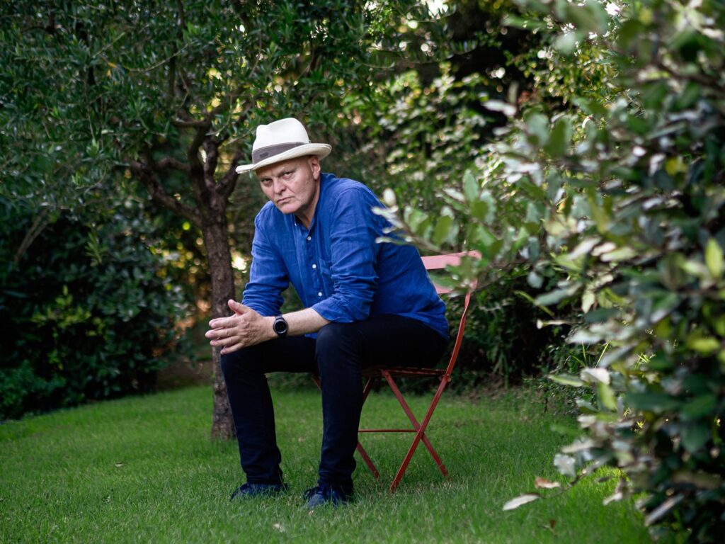 Hallgrímur Helgason: Hallgrímur Helgason in the garden. Photograph by Marco Giugliarelli for Civitella Ranieri Foundation, 2019.
 
