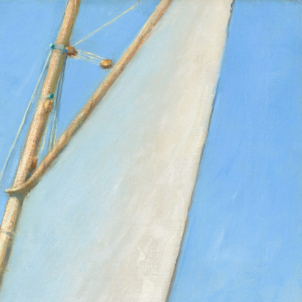 Edward Hopper: Edward Hopper, Ground Swell, 1939, National Gallery of Art, Washington, DC, USA. Detail.
