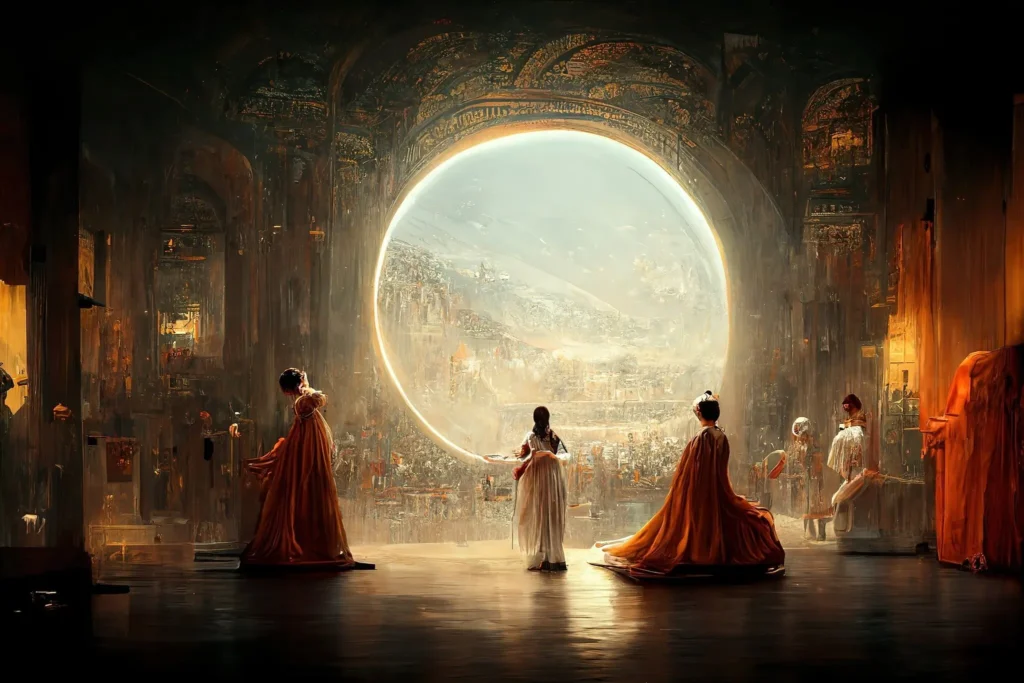 Artificial Intelligence artists: Jason Allen’s AI-generated work Théâtre D’opéra Spatial (2022) took first place in the digital category at the Colorado State Fair. New York Times.
