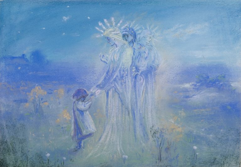 George William Russell: George William Russell, The Stolen Child, Armagh County Museum, Armagh, Northern Ireland, UK. ArtUK.
