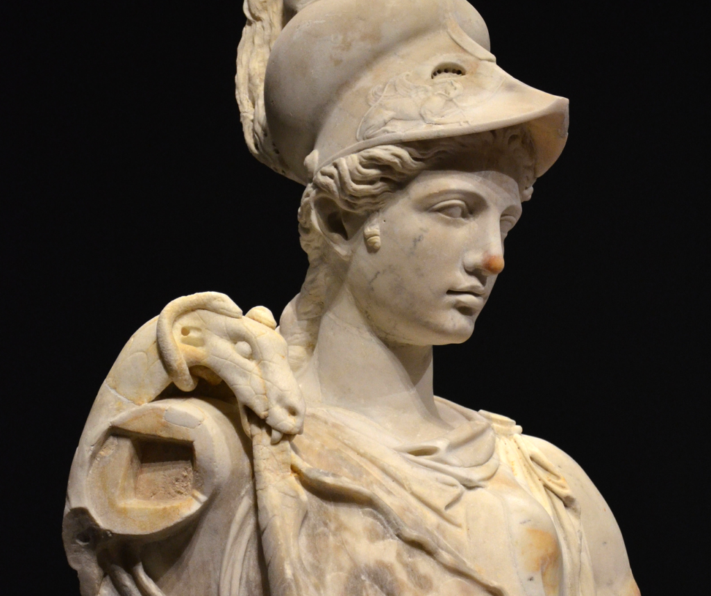 Athena in Art: The Beautiful Warrior Goddess, image size:1024x858