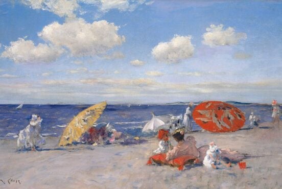 William Merritt Chase, At the Seaside, ca. 1892, The Metropolitan Museum of Art, New York City, NY, USA.