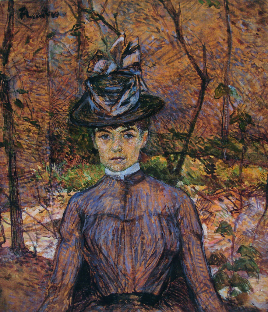 Artists Who Painted Other Artists: Artists Who Painted Other Artists: Henri de Toulouse-Lautrec, Portrait de Suzanne Valadon, 1885, Museo Nacional de Bellas Artes, Buenos Aires, Argentina. Museum’s website.
