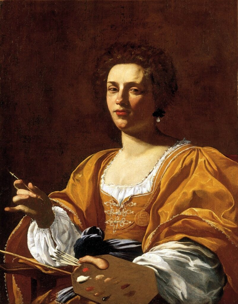 Artists Who Painted Other Artists: Artists Who Painted Other Artists: Simon Vouet, Portrait of Artemisia Gentileschi, c. 1623–1626, Palazzo Blu, Pisa, Italy. Museum’s website.
