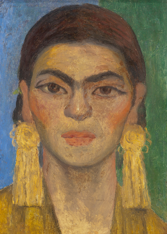 Artists Who Painted Other Artists: Artists Who Painted Other Artists: Diego Rivera, Portrait of Frida Kahlo, c. 1935, Los Angeles County Museum of Art, Los Angeles, CA, USA. Museum’s website.
