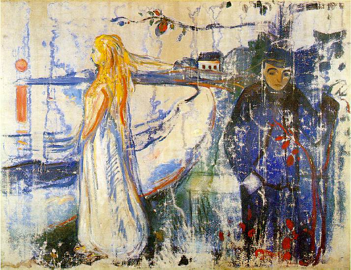art break up: Edvard Munch, Separation, 1894, Munch Museum, Oslo, Norway.

