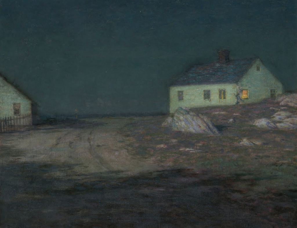 tonalism: L. Birge Harrison, The Harbor Light, ca. 1900–1910, Indianapolis Museum of Art, Indianapolis, IN, USA.
