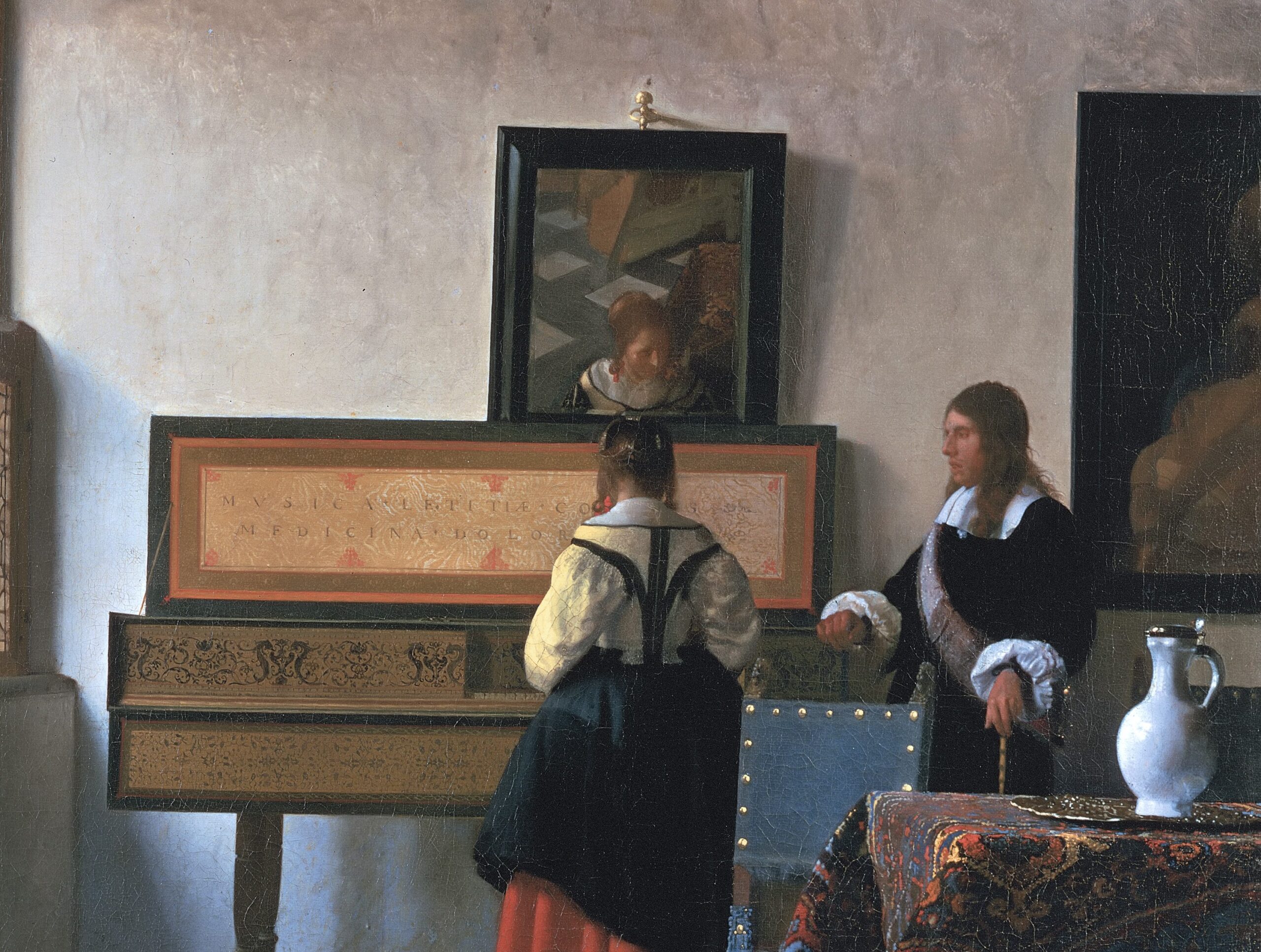 Masterpiece Story: The Music Lesson by Johannes Vermeer