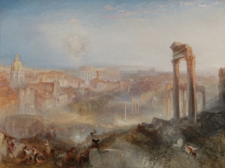 JMW Turner: J. M. W. Turner, Modern Rome—Campo Vaccino, 1839, J. Paul Getty Museum, Los Angeles, CA, USA.
