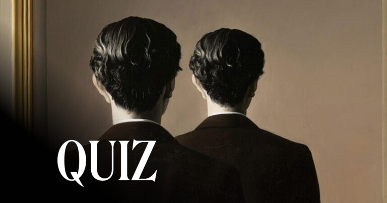 René Magritte, La reproduction interdite, 1937, Collection Museum Boijmans Van Beuningen, Rotterdam, Netherlands. Detail.
