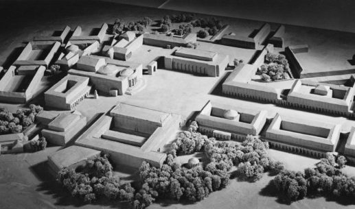 Hitler's Museum: Model of the Führermuseum from the planned “European Culture Complex” in Linz, Austria, c. 1933. Archiv der Stadt Linz.
