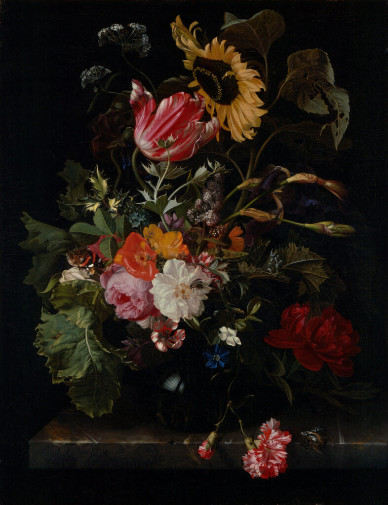 Maria van Oosterwijck: Maria van Oosterwijk, Bouquet of Flowers in a Vase, c. 1670s, Denver Art Museum, Denver, CO, USA.
