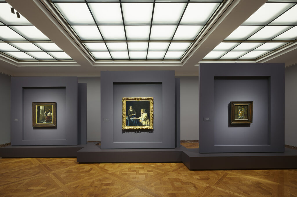 Vermeer's Love Letters: Gallery view of Vermeer’s Love Letters, Frick Collection, New York City, NY, USA. Photo: Joseph Coscia Jr. Press material.
