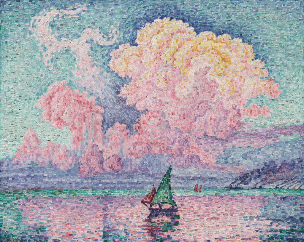 seascapes quiz: Antibes, The Pink Cloud, 1916, Museum of Fine Arts, Boston, MA, USA.