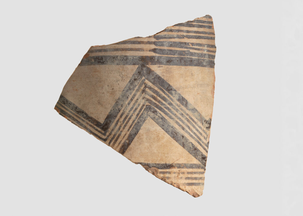 Indus Valley Civilization: Sherd, ca. 3000–2500 BCE, Metropolitan Museum of Art, New York City, NY, USA.
