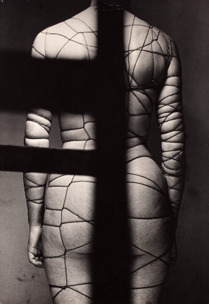 Zdzisław Beksiński photographs: Zdzisław Beksiński, Sadist’s Corset (Gorset Sadysty), 1957, National Museum in Wrocław, Wrocław, Poland.
