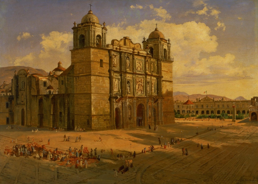 José María Velasco: José María Velasco, Cathedral of Oaxaca, 1887, National Museum of Art, Museo Nacional de Arte, Mexico City, Mexico.
