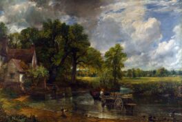 John Constable, The Hay Wain, 1821, The National Gallery, London, United Kingdom, Wikimedia.