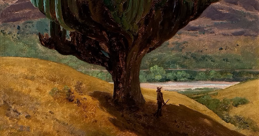 Cardón State of Oaxaca: José María Velasco, Cardón, State of Oaxaca, 1887, Museo Nacional de Arte, Mexico City, Mexico. Detail.
