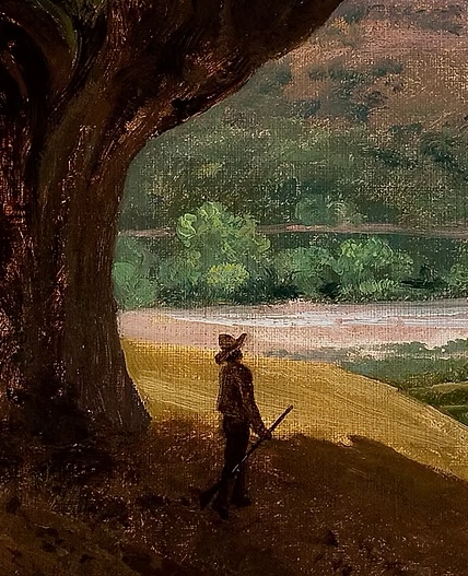 Cardón State of Oaxaca: José María Velasco, Cardón, State of Oaxaca, 1887, Museo Nacional de Arte, Mexico City, Mexico. Detail.
