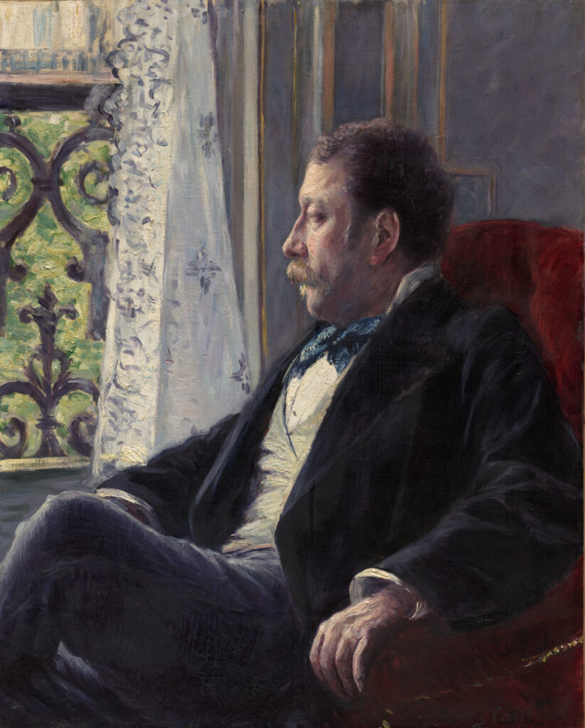 Gustave Caillebotte Painting His World: Gustave Caillebotte, Portrait of a Man, 1880, Cleveland Museum of Art, Bequest of Muriel Butkin. Photo courtesy of Cleveland Museum of Art.
