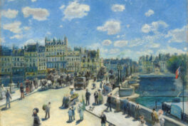 Auguste Renoir, Pont Neuf, Paris, 1872, National Gallery of Art, Washington, DC, USA.