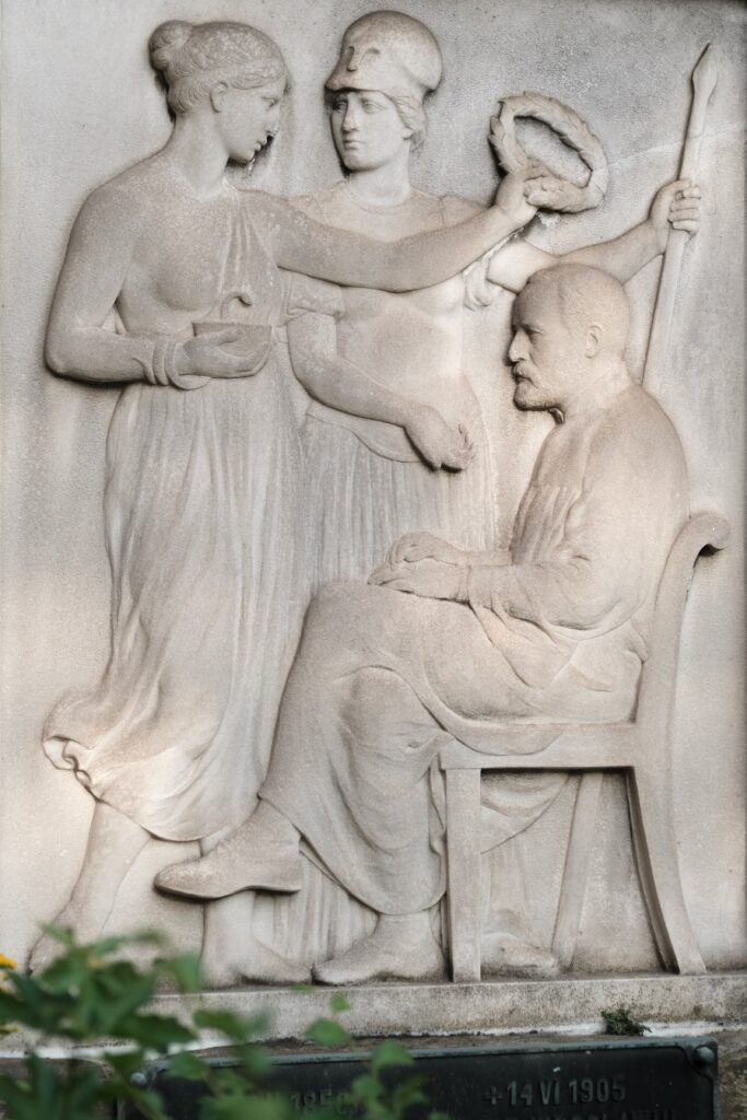 Museums in Wrocław: Arthur Volkmann, Monument to Jan Mikulicz-Radecki, 1909, Wroclaw Medical University, Wrocław, Poland. Photograph by Paweł Pacana.
