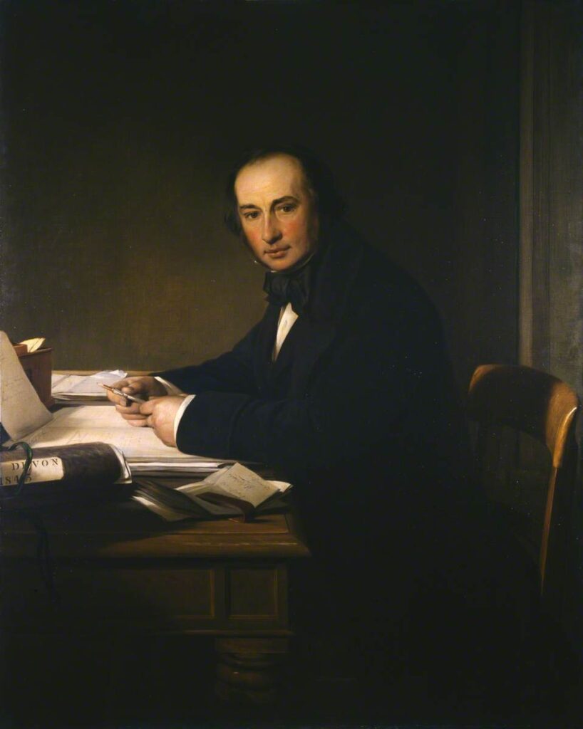 The Railway Station Frith: John Callcott Horsley, Isombard Kingdom Brunel, 1857, National Portrait Gallery, London, UK.
